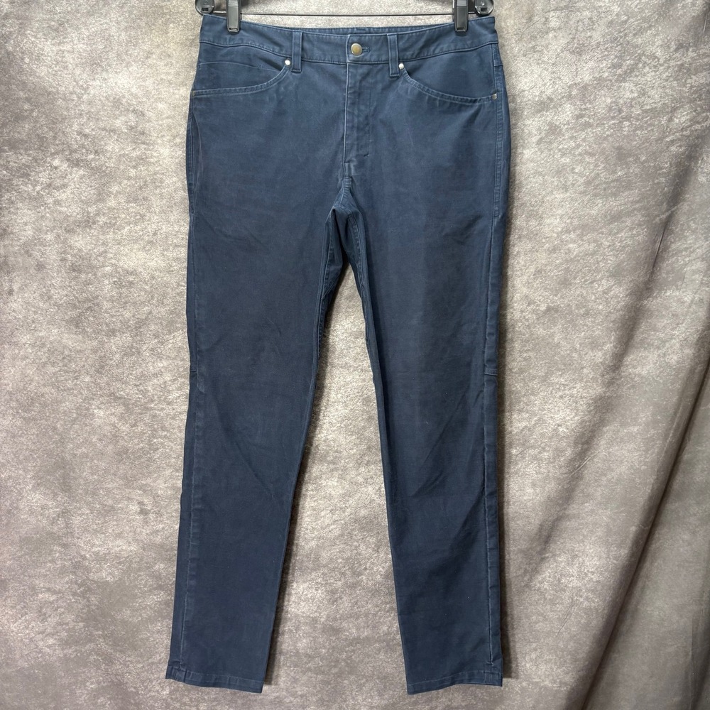Lululemon ABC Slim-Fit Pant *Utilitech Mens Size 32 Navy Blue Travel Chino Golf